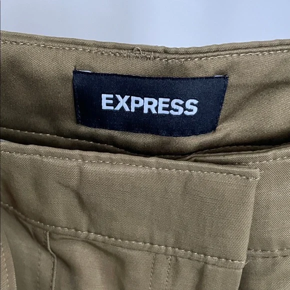 Express Olive Green Pantsuit - Picture 2 of 9